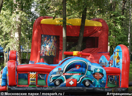Аттракционы в парках