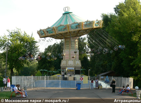 Аттракционы в парках