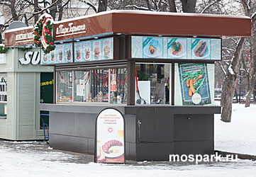 колбаски в парке Горького